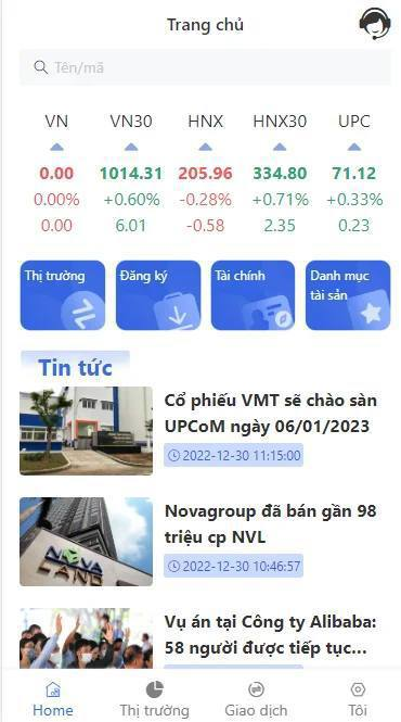 越南股票 纯越南语言 股票投资理财系统 目前市面上是少有 喜欢就盘它